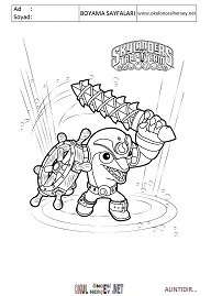 Skylanders boyama sayfaları